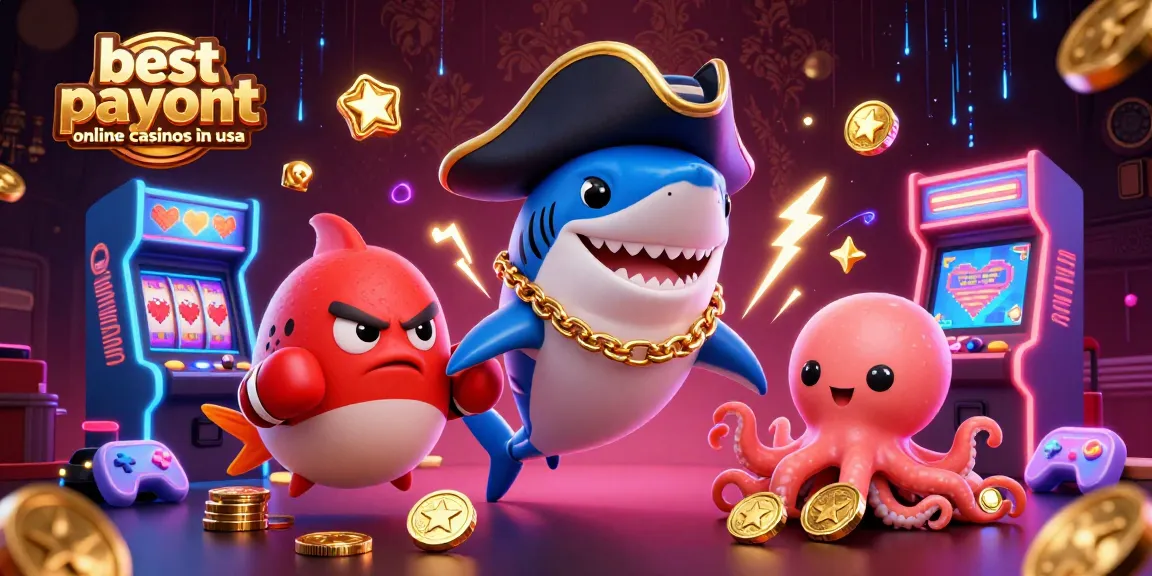 Engage with the best payout online casinos in usa featuring colorful casino characters and interactive gaming elements